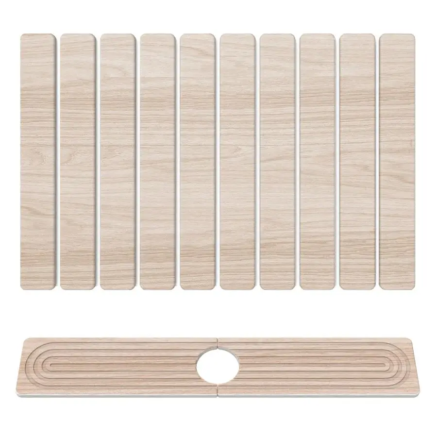 Drying Mat for Kitchen Counter, 24x16 Water Absorbing Dish Drying Mat with 24x4 Faucet Mat for Kitchen Sink, Diatomaceous Earth
Drying Mat for Kitchen Counter, 24x16 Water Absorbing Dish Drying Mat with 24x4 Faucet Mat for Kitchen Sink, Diatomaceous Earth