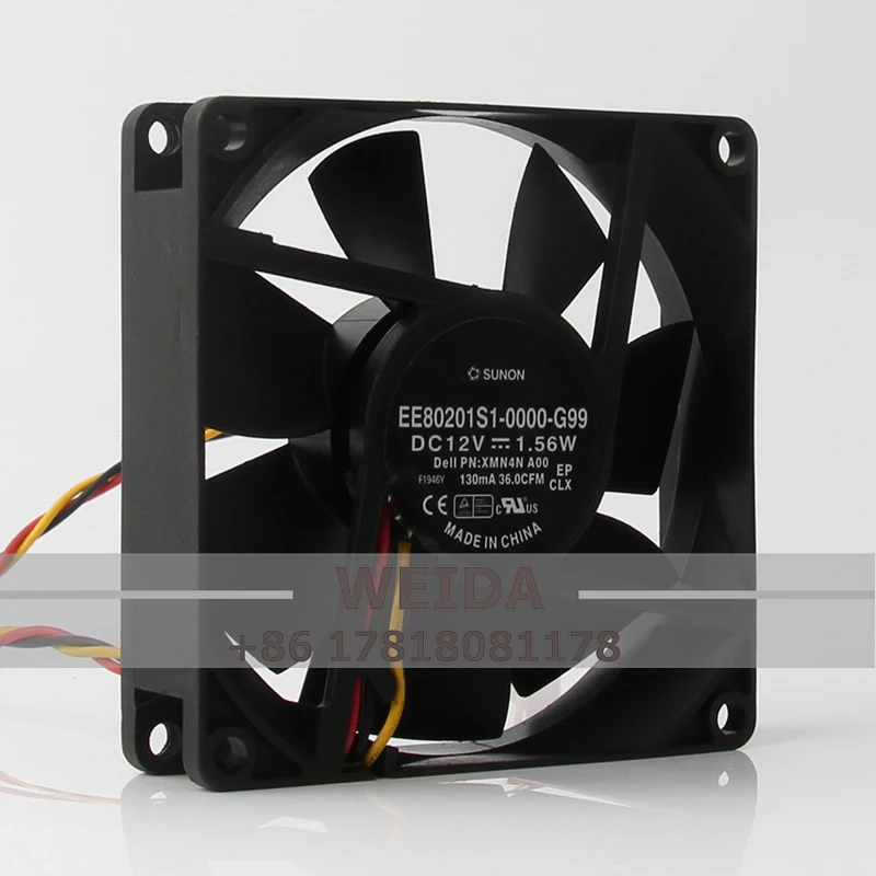 Original Sunon 5V 24V 48V DC 12V 1.56W AC EC 8CM High air Volume Quiet Server EE80201S1-0000-G99 Cooling Fan 8020 80X80X20MM
Original Sunon 5V 24V 48V DC 12V 1.56W AC EC 8CM High air Volume Quiet Server EE80201S1-0000-G99 Cooling Fan 8020 80X80X20MM