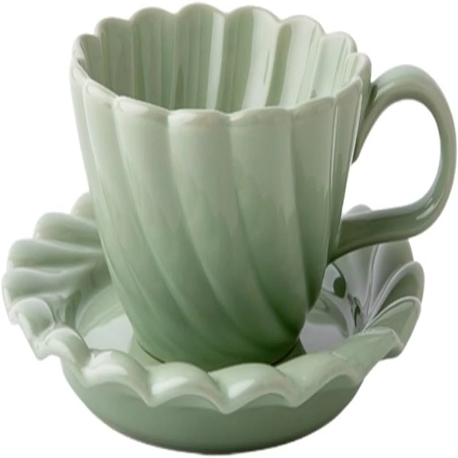 Luxurious high-quality ceramic tea and coffee cup set for household use, featuring exquisite and elegant milk cups with saucers.
Luxurious high-quality ceramic tea and coffee cup set for household use, featuring exquisite and elegant milk cups with saucers.