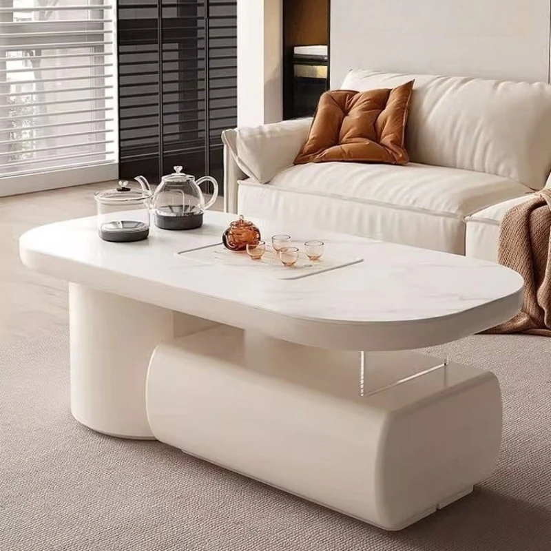Cream wind rock slab tea table integrated living room household telescopic multi-functional tea table light luxury modern
Cream wind rock slab tea table integrated living room household telescopic multi-functional tea table light luxury modern