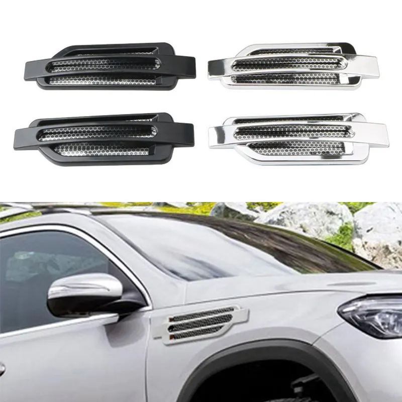 Car Modification Universal Grid Side Air Vents Decorative Fake Air Vents Shark Gill Air Intake Vents Stickers
Car Modification Universal Grid Side Air Vents Decorative Fake Air Vents Shark Gill Air Intake Vents Stickers
