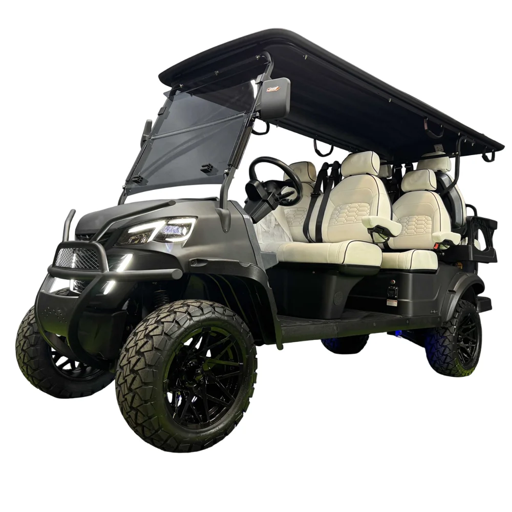2025 MMC Hot Sale Long Range 6 Seats Electric Golf Buggy 72V Lithium Battery Golf Cart Solar Panel Golf Cart For Adults
2025 MMC Hot Sale Long Range 6 Seats Electric Golf Buggy 72V Lithium Battery Golf Cart Solar Panel Golf Cart For Adults