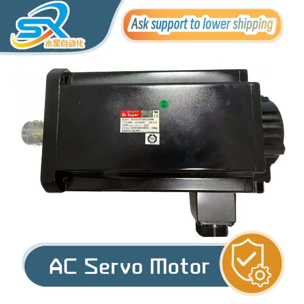 Мощный двигатель SANYO DENKI P60B18750RXS00M 7,5 Вт для серводвигателя переменного тока промышленной автоматизации
Мощный двигатель SANYO DENKI P60B18750RXS00M 7,5 Вт для серводвигателя переменного тока промышленной автоматизации