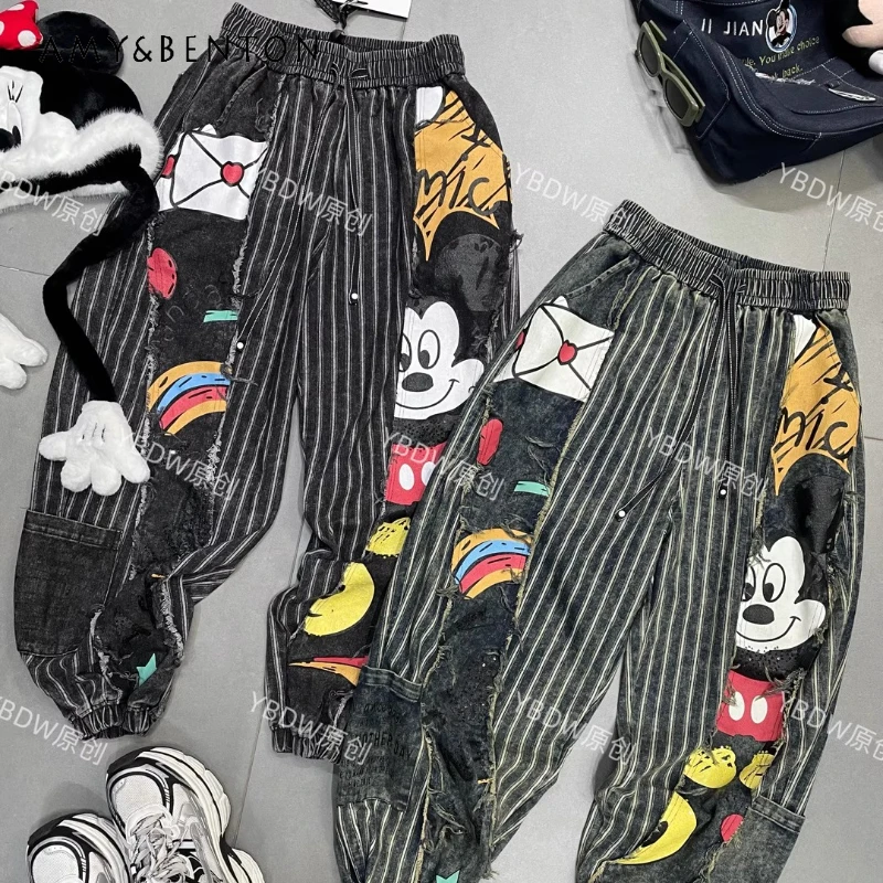 2025 Autumn New Kawaii Jenas Heavy Industry Cartoon Y2k Casual Loose Denim Sweatpants Ladies Jogger Cuffed Pants Women's Clothes
2025 Autumn New Kawaii Jenas Heavy Industry Cartoon Y2k Casual Loose Denim Sweatpants Ladies Jogger Cuffed Pants Women's Clothes