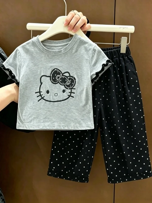 Girls' Sleepwear Set Casual Thin Modal Cute Cartoon Seven-Sleeve Seven-Pants Air Conditioning Home Clothes Comfortable Summer...
Girls' Sleepwear Set Casual Thin Modal Cute Cartoon Seven-Sleeve Seven-Pants Air Conditioning Home Clothes Comfortable Summer...