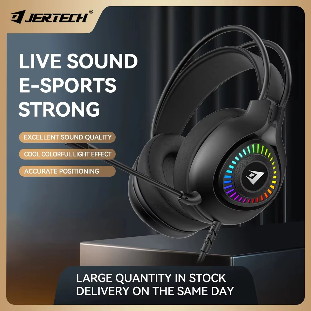 HG01 Wired Gaming Earphones IPX-5 Waterproof Rgb LED light For Computer Laptop
HG01 Wired Gaming Earphones IPX-5 Waterproof Rgb LED light For Computer Laptop