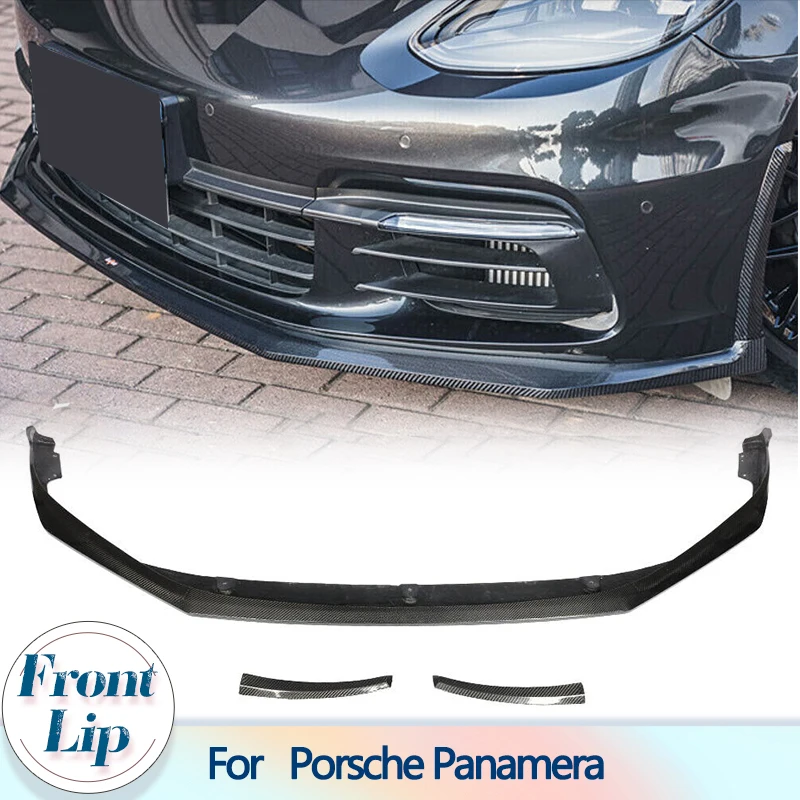 Car Carbon Fiber Front Bumper Lip Spoiler with Splitters for Porsche Panamera 4-Door 2017-2019 Front Bumper Lip Chin Protector
Car Carbon Fiber Front Bumper Lip Spoiler with Splitters for Porsche Panamera 4-Door 2017-2019 Front Bumper Lip Chin Protector