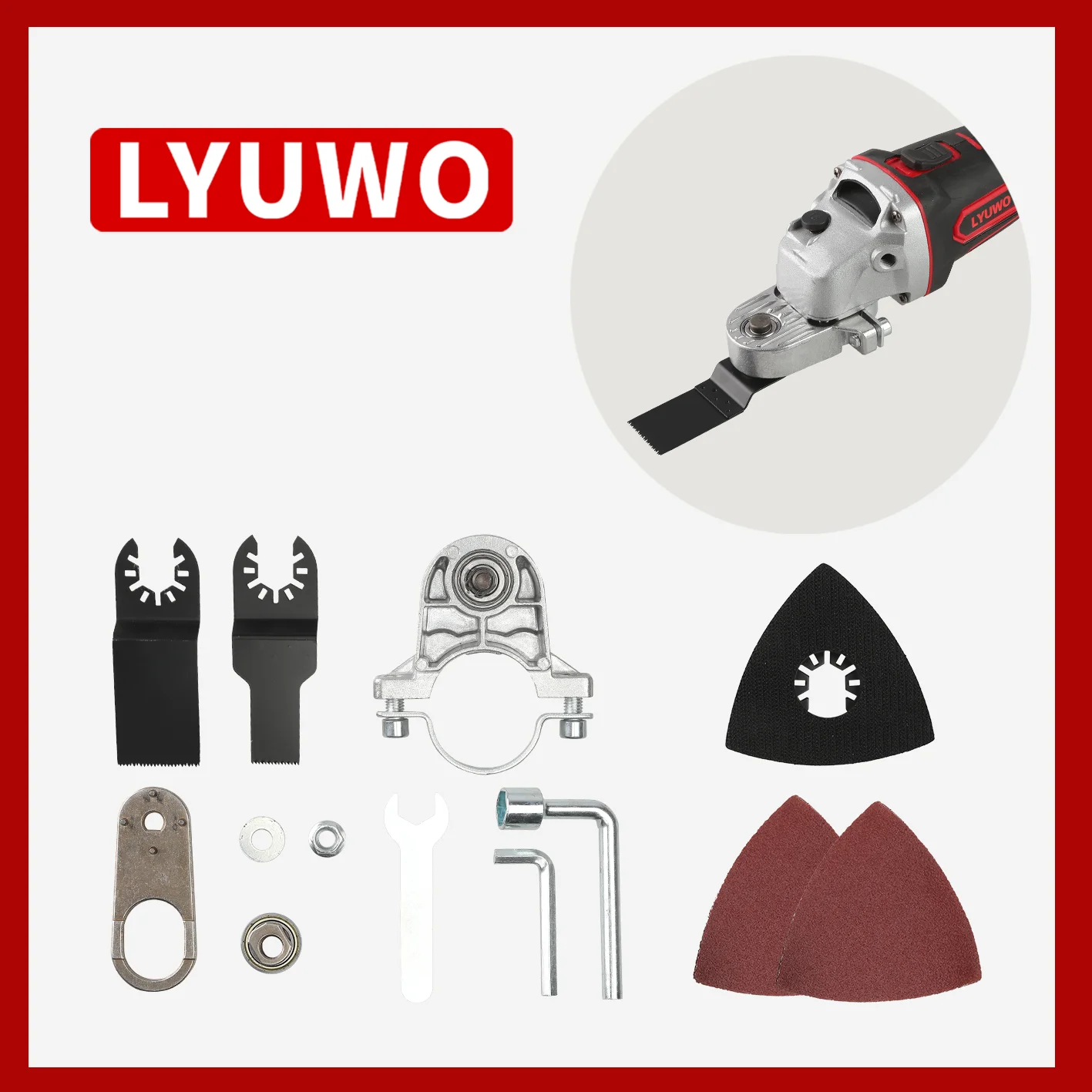 Angle Grinder Universal Conversion Head, Woodworking Tool Modification Accessories, Electric Punching Machine, Cutting And Slott
Angle Grinder Universal Conversion Head, Woodworking Tool Modification Accessories, Electric Punching Machine, Cutting And Slott