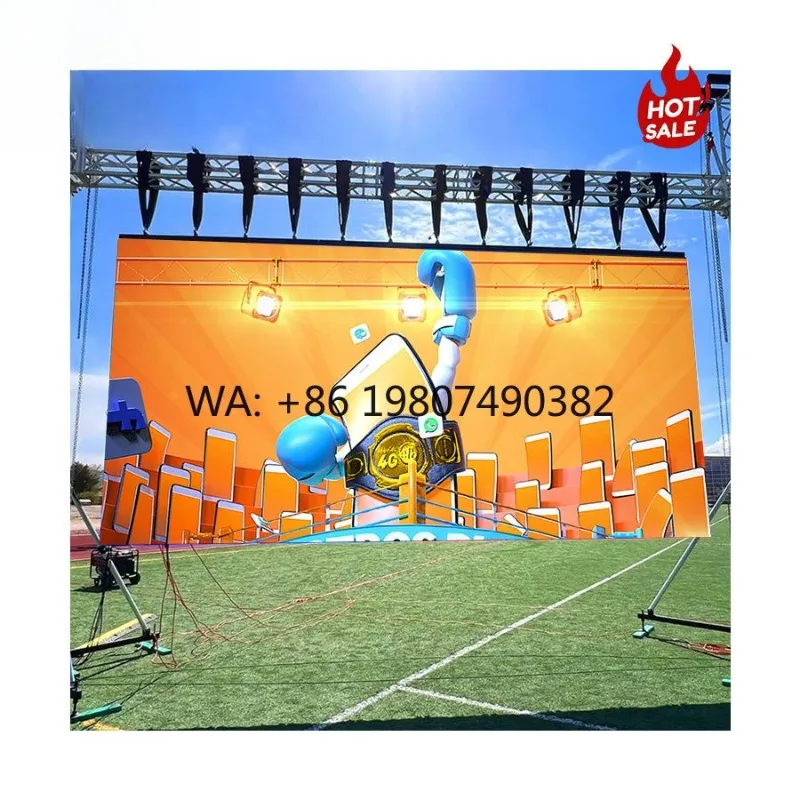 4K 8K HD IP65 Waterproof LED Video Wall P1.9 P2.6 P3.91 Indoor Outdoor Stage Background Screen For Commercial Event Rental Use
4K 8K HD IP65 Waterproof LED Video Wall P1.9 P2.6 P3.91 Indoor Outdoor Stage Background Screen For Commercial Event Rental Use