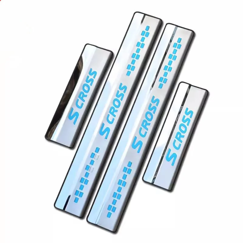 For Suzuki SX4 S-Cross S Cross 2014-2015 Stainless Steel Door Sill Scuff Plates Protector Guard Stickers Car Styling Accessories
For Suzuki SX4 S-Cross S Cross 2014-2015 Stainless Steel Door Sill Scuff Plates Protector Guard Stickers Car Styling Accessories