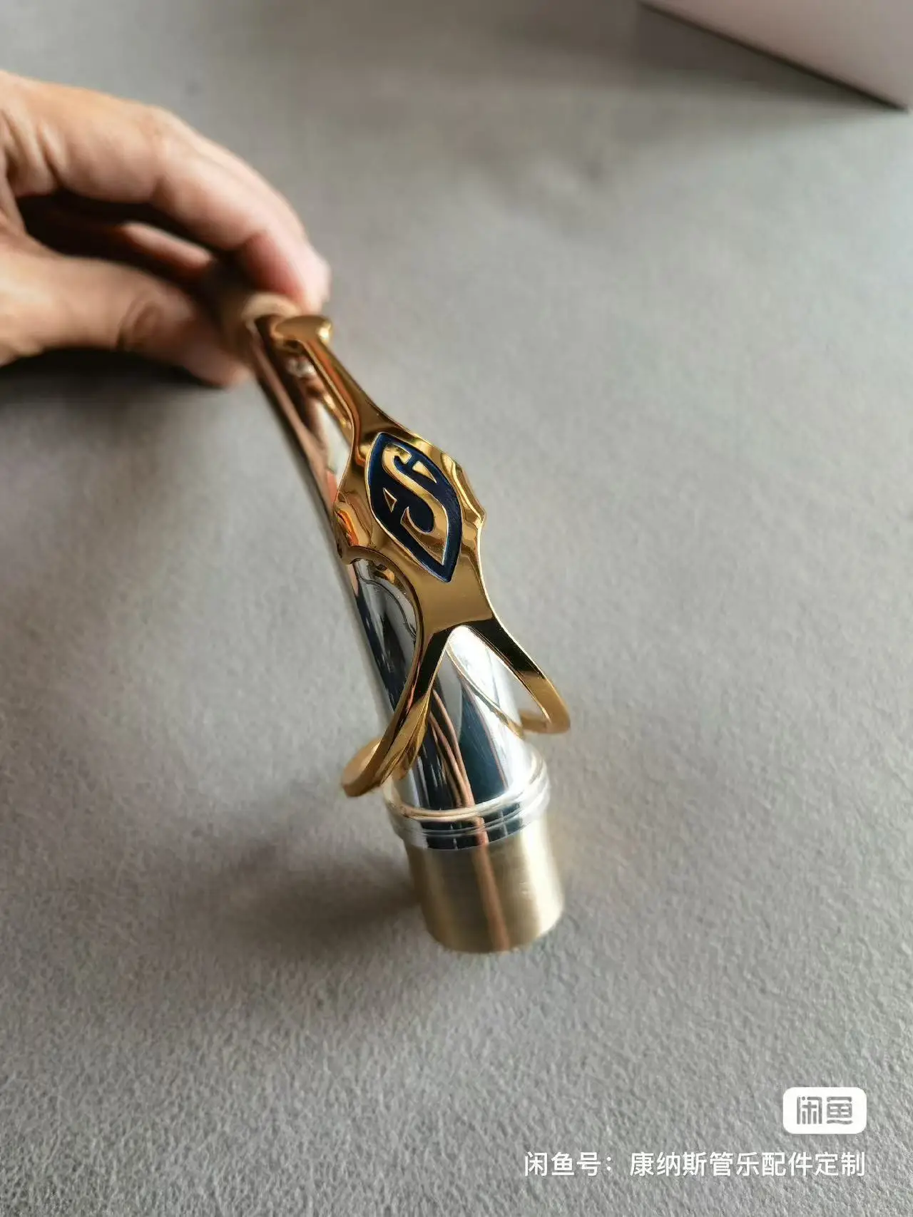 Silver-Plated Alto Saxophone Curved Neck Silver-Plated Elbow Great Tone Quality Outer Diameter 24.5
Silver-Plated Alto Saxophone Curved Neck Silver-Plated Elbow Great Tone Quality Outer Diameter 24.5