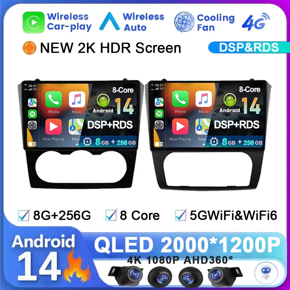 Android 14 For Nissan Teana Altima Manual 2008 - 2012 Car Radio Wireless Carplay Stereo Player GPS Navigation Video Multimedia
Android 14 For Nissan Teana Altima Manual 2008 - 2012 Car Radio Wireless Carplay Stereo Player GPS Navigation Video Multimedia