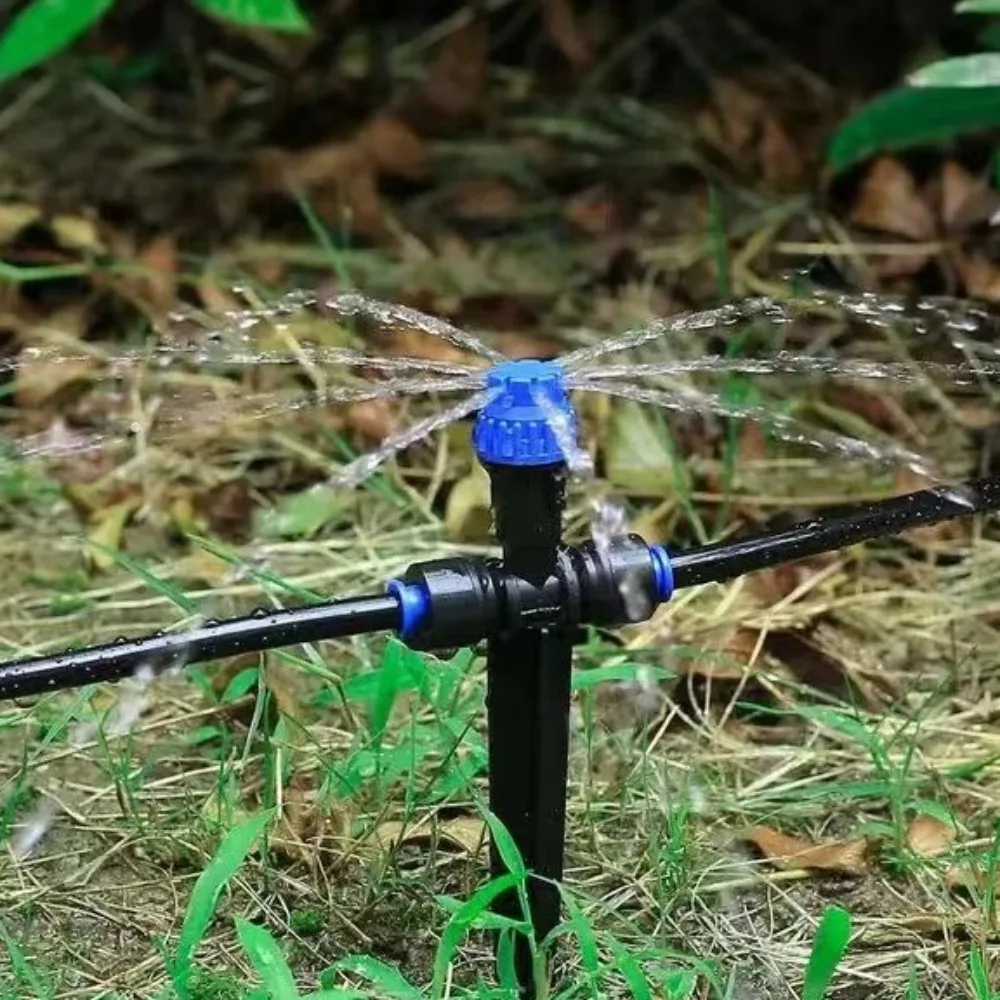 5Pcs Plastic Adjustable Irrigation Misting Dripper 15cm Quick Insert 360degree Sprinkler Tool with Stake Atomization Sprayer
5Pcs Plastic Adjustable Irrigation Misting Dripper 15cm Quick Insert 360degree Sprinkler Tool with Stake Atomization Sprayer