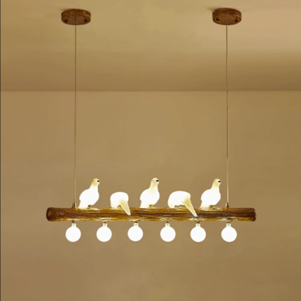 Nordic home unique pigeon design chandelier, high minimalist fashion indoor ceiling chandelier, resin material wide pressure roo
Nordic home unique pigeon design chandelier, high minimalist fashion indoor ceiling chandelier, resin material wide pressure roo