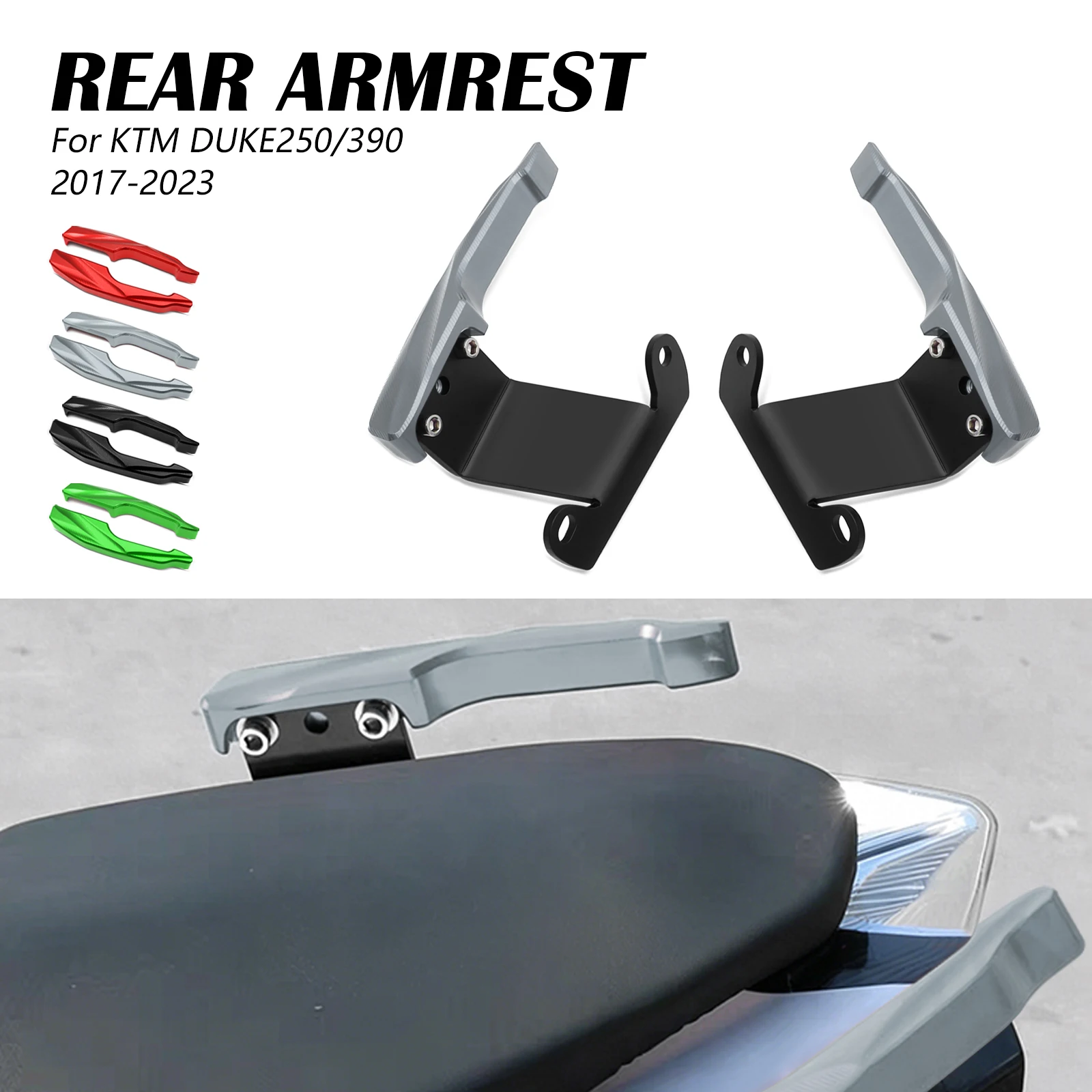 For KTM 250 DUKE 390 Duke 390DUKE 2017-2023 Rear Armrest Bracket Side Grip Bracket Rear Passenger Seat Handle Grab Bar Hand Rail
For KTM 250 DUKE 390 Duke 390DUKE 2017-2023 Rear Armrest Bracket Side Grip Bracket Rear Passenger Seat Handle Grab Bar Hand Rail