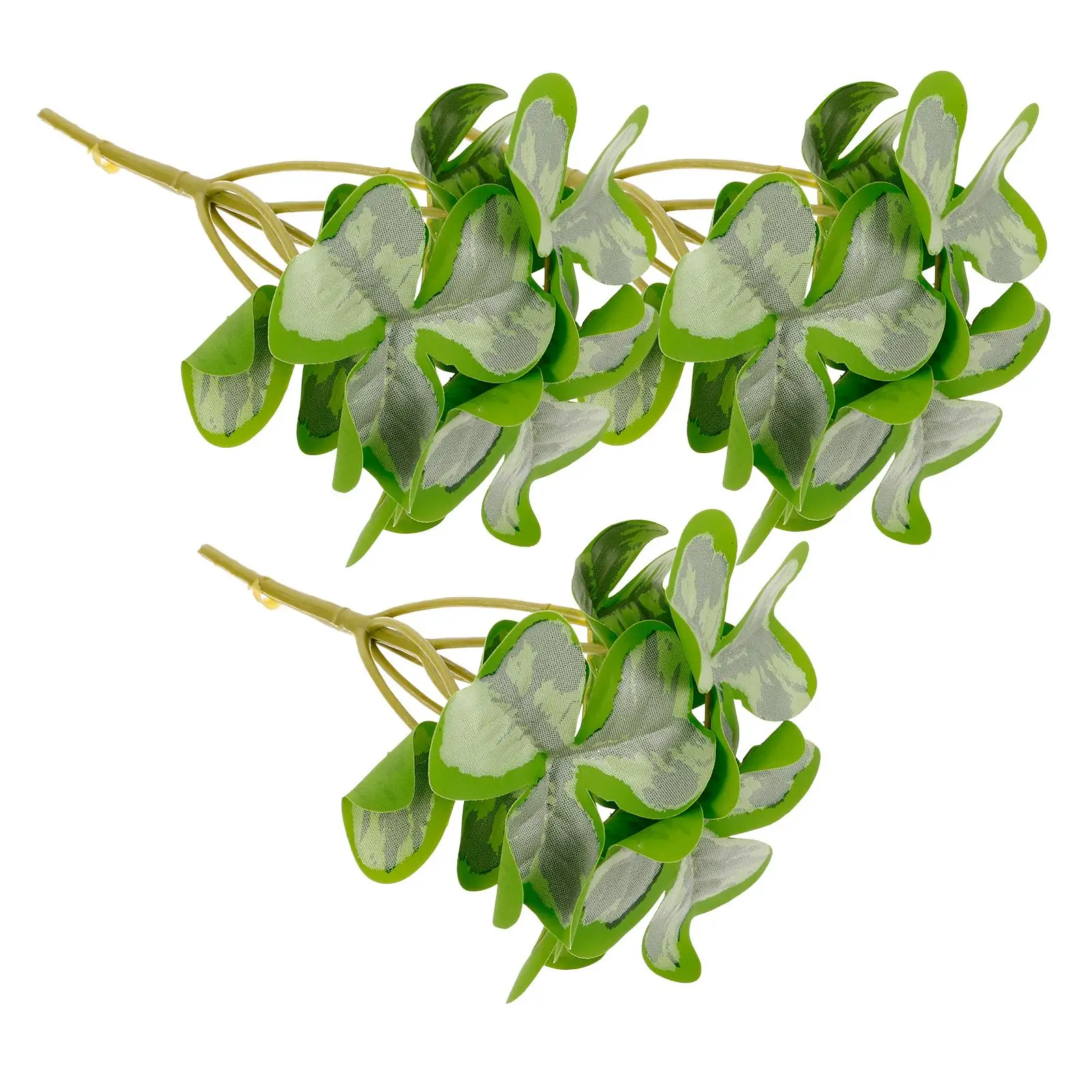 3pcs Artificial Decorative FlowersPlants Artificial Shamrock Bunch for Flowerpot Room Layout Greenery Imitated Leaf
3pcs Artificial Decorative FlowersPlants Artificial Shamrock Bunch for Flowerpot Room Layout Greenery Imitated Leaf