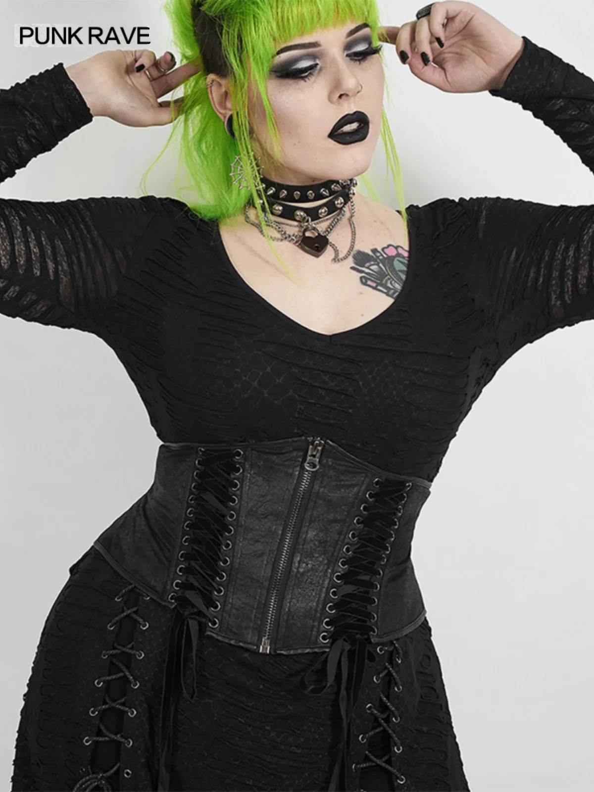 PUNKRAVE plus Size Women's Waist Belt Gothic Tight Corset Belt Versatile Accessory Autumn Winter New Style DS-447YDF
PUNKRAVE plus Size Women's Waist Belt Gothic Tight Corset Belt Versatile Accessory Autumn Winter New Style DS-447YDF
