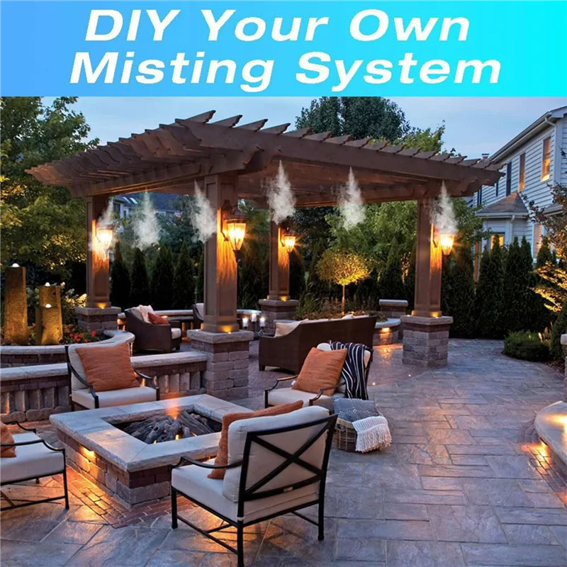 A03F-30Pcs 1/2 дюйма ПВХ насадка для запотевания для патио на открытом воздухе Mister соединение ПВХ разделенная секция с насадкой для тумана
A03F-30Pcs 1/2 дюйма ПВХ насадка для запотевания для патио на открытом воздухе Mister соединение ПВХ разделенная секция с насадкой для тумана