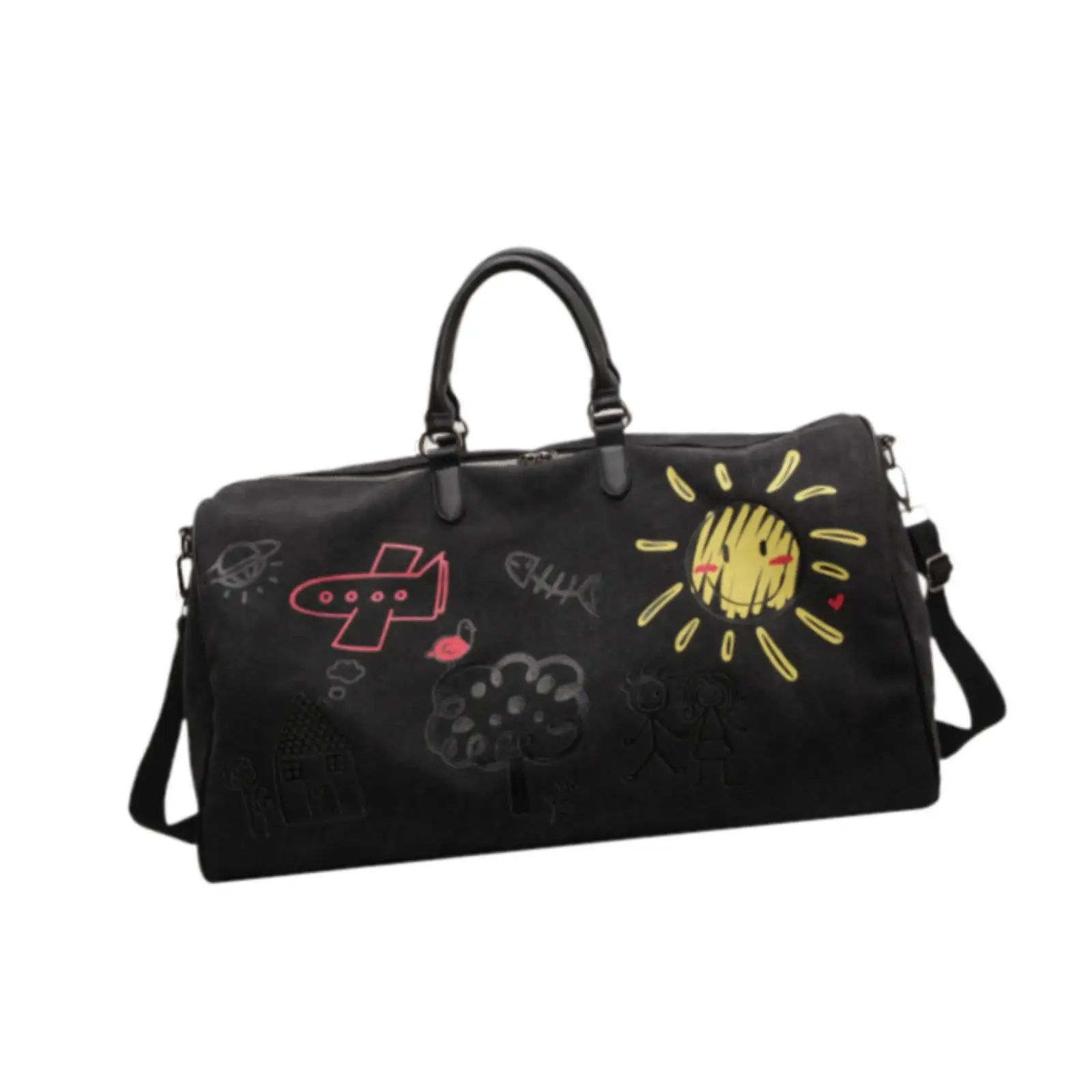 Travel Duffle Bag Stylish Weekender Bag Shoulder Bag for Travel Gym Exercise
Travel Duffle Bag Stylish Weekender Bag Shoulder Bag for Travel Gym Exercise
