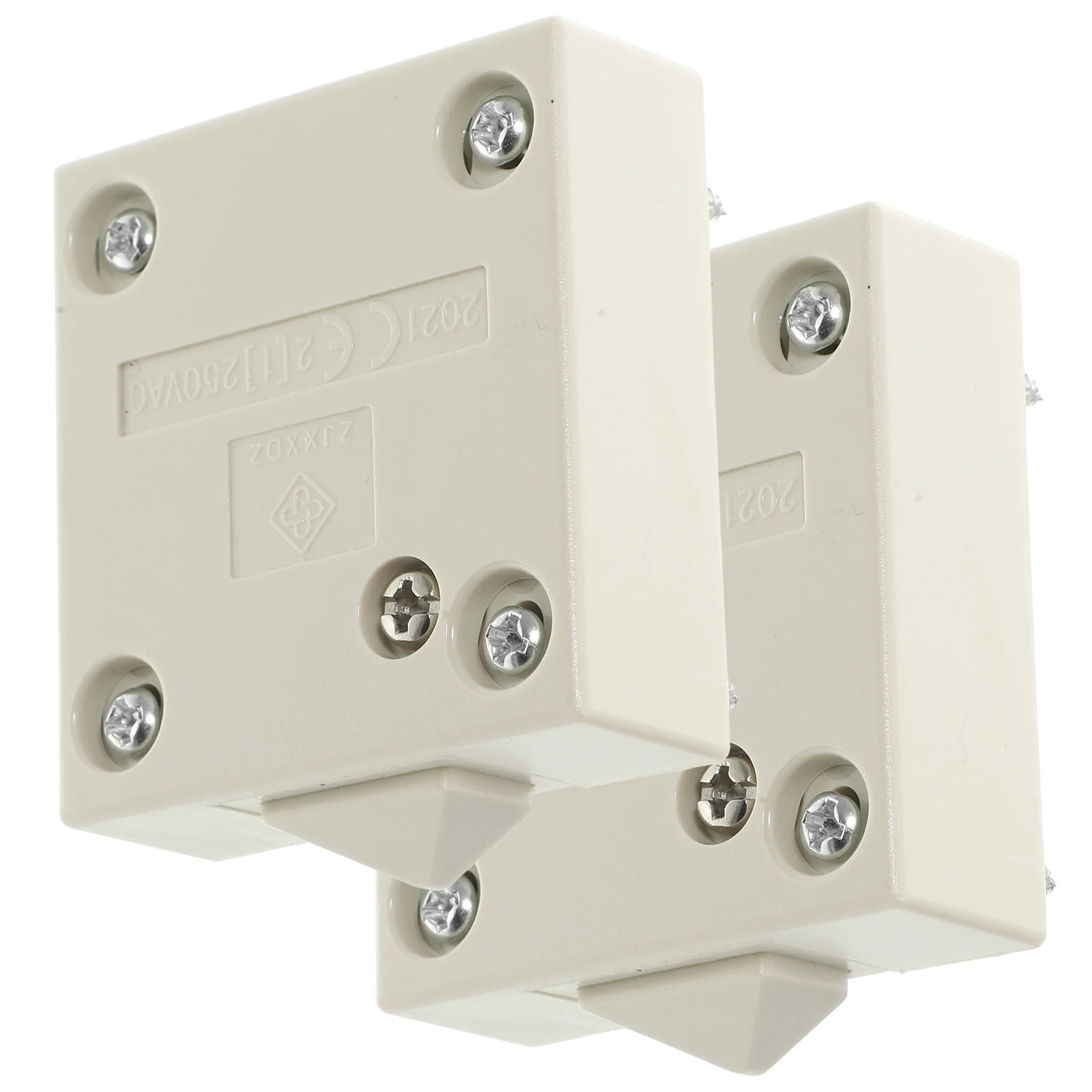 2 Pcs Cabinet Light Switch 2A 12V 250V Wardrobe Door Switch for Closet Lights Automatic Cupboard Lamp Push Button White
2 Pcs Cabinet Light Switch 2A 12V 250V Wardrobe Door Switch for Closet Lights Automatic Cupboard Lamp Push Button White