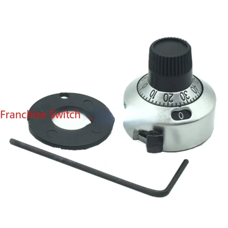 Linear Digital Knob H-22-6A, Inner Hole 6.4mm, Specially Equipped With Potentiometer 3590S 534
Linear Digital Knob H-22-6A, Inner Hole 6.4mm, Specially Equipped With Potentiometer 3590S 534