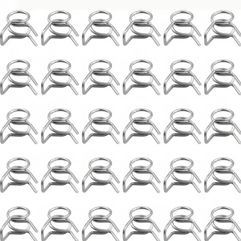 27Pcs 6mm Double Wire Clips, Sturdy Leak-Proof, for Home Pipes, Aquarium & Garden Drip Irrigation Hoses
27Pcs 6mm Double Wire Clips, Sturdy Leak-Proof, for Home Pipes, Aquarium & Garden Drip Irrigation Hoses