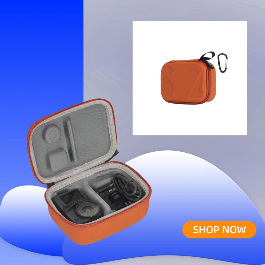 Dust-proof PU Storage Case for DJI OSMO Action 6 Camera Protective Case for Camera Accessories
Dust-proof PU Storage Case for DJI OSMO Action 6 Camera Protective Case for Camera Accessories