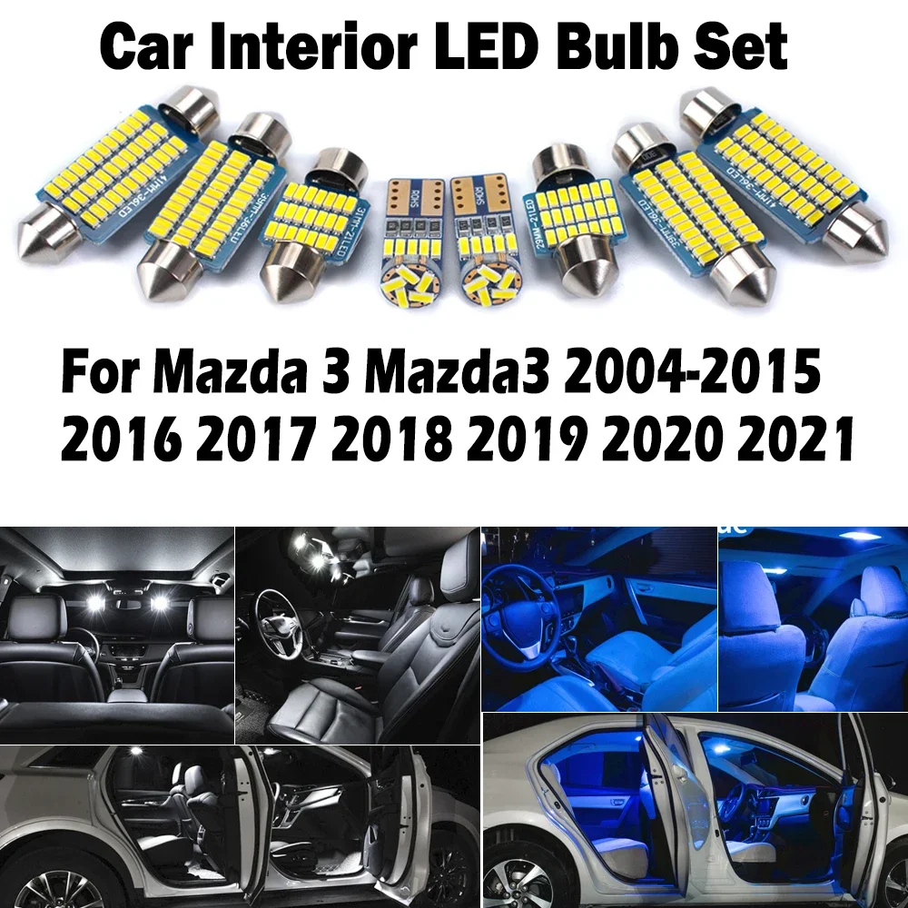 Canbus For Mazda 3 Mazda3 2004-2015 2016 2017 2018 2019 2020 2021 LED Interior Dome Map Trunk Light Kit Car License Plate Bulbs
Canbus For Mazda 3 Mazda3 2004-2015 2016 2017 2018 2019 2020 2021 LED Interior Dome Map Trunk Light Kit Car License Plate Bulbs
