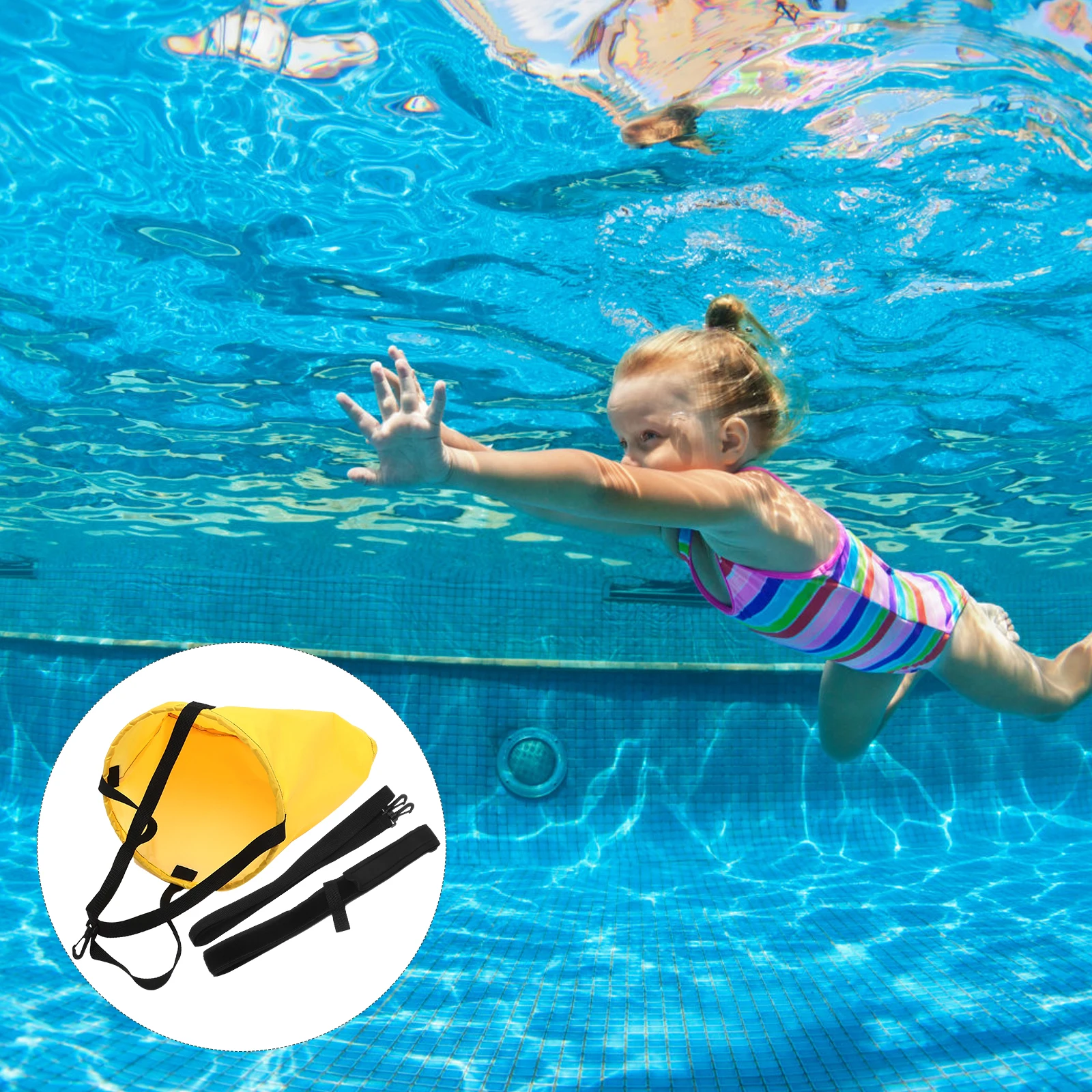 Swimming Gear Resistance Parachute Training Belts Adjustable Portable Pool Exercise Equipment Swim Accessories
Swimming Gear Resistance Parachute Training Belts Adjustable Portable Pool Exercise Equipment Swim Accessories