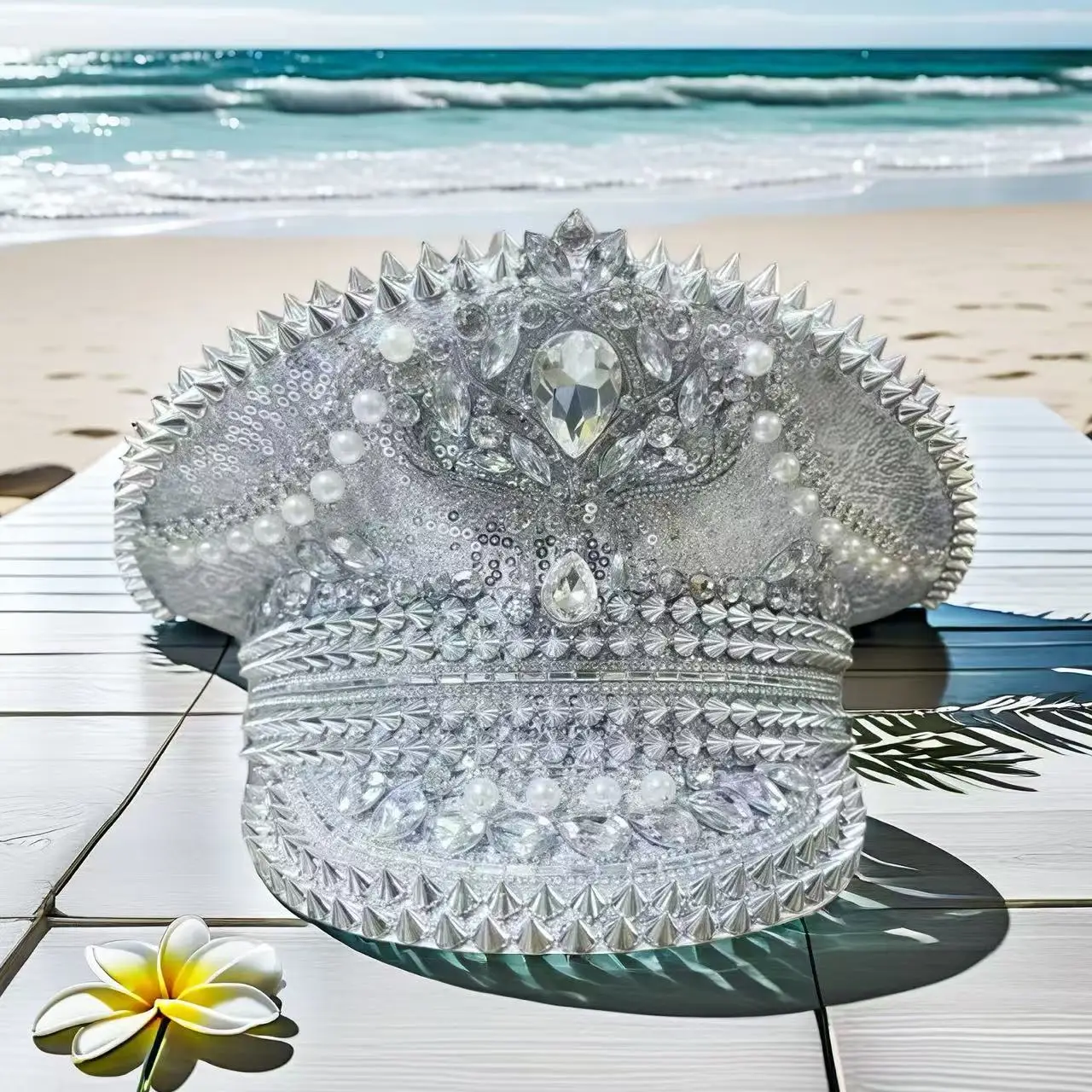 Steampunk Captain Hat Rhinestone for Mardi Gras, Carnival, Rave Festivals Accessories & Party Cap for Women & Men
Steampunk Captain Hat Rhinestone for Mardi Gras, Carnival, Rave Festivals Accessories & Party Cap for Women & Men