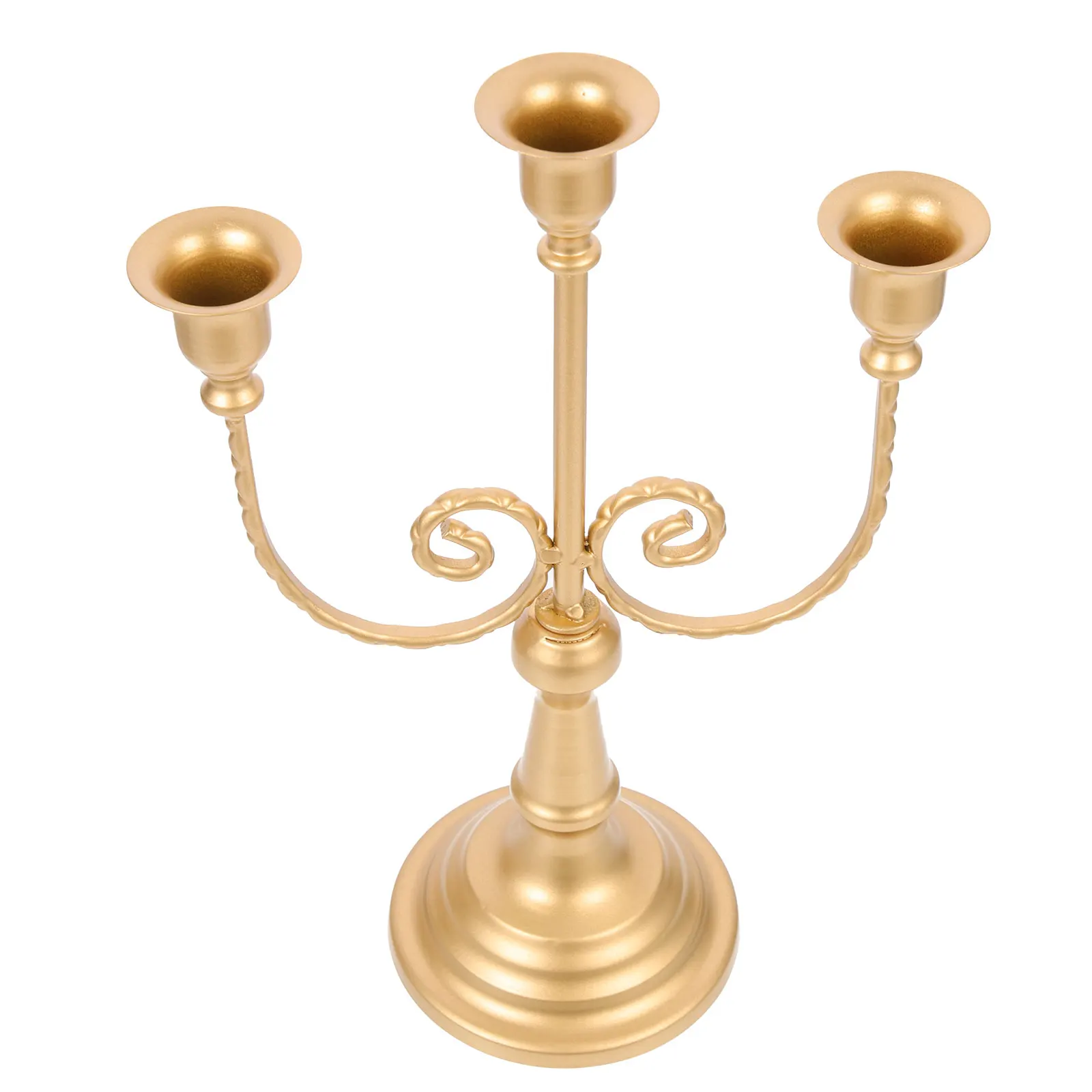 Decorative Long Candlestick Vintage Home Decorate Golden Iron Christmas Dinner Table 
Decorative Long Candlestick Vintage Home Decorate Golden Iron Christmas Dinner Table