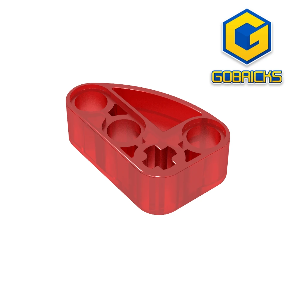 Gobricks GDS-2016 Building Blocks toys Technical Beam 2 x 3 L-Shape with Quarter Ellipse Thick compatible with lego 71708
Gobricks GDS-2016 Building Blocks toys Technical Beam 2 x 3 L-Shape with Quarter Ellipse Thick compatible with lego 71708