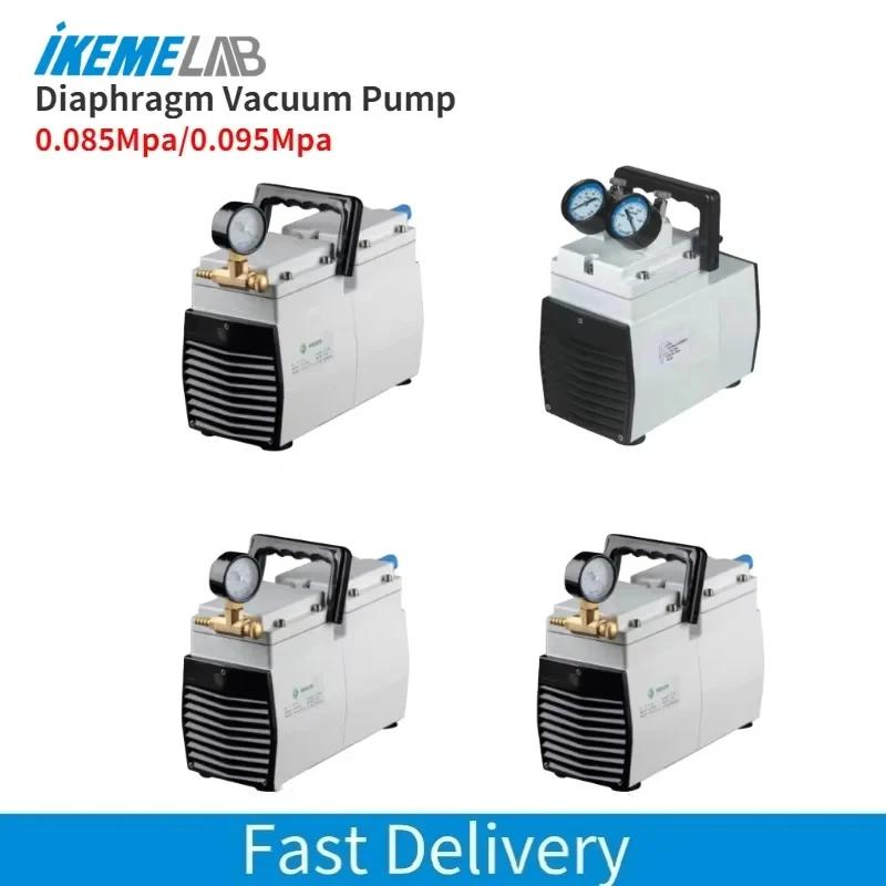 IKEME 30L Oilless Diaphragm Vacuum Pump Chemical Vacuum Pump Negative Pressure Lab Equipment
IKEME 30L Oilless Diaphragm Vacuum Pump Chemical Vacuum Pump Negative Pressure Lab Equipment