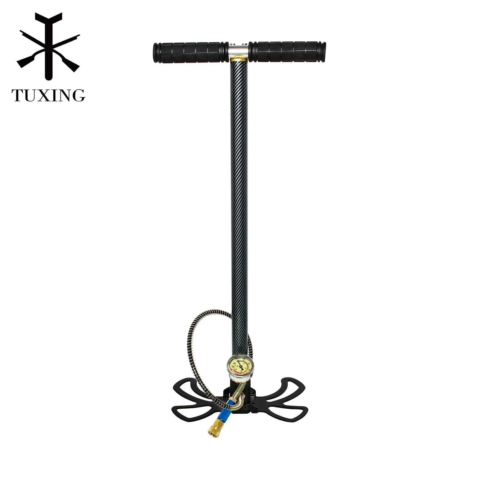 OEM 3 Stages High Pressure 300bar 4500psi Breath Light Weight Car Tire Butterfly Shape 500cc 300cc Pcp Air Tank Hand Pump
OEM 3 Stages High Pressure 300bar 4500psi Breath Light Weight Car Tire Butterfly Shape 500cc 300cc Pcp Air Tank Hand Pump