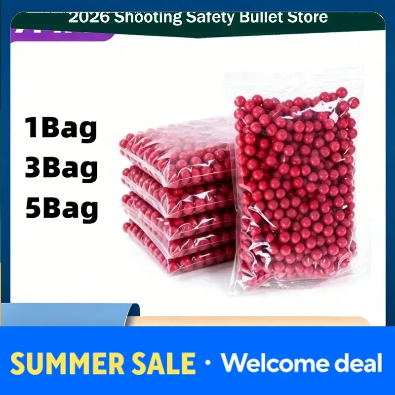 2026 2030 For Is 7mm Red Soft Elastic Spherical Beads, Portable Pack Outdoor Game Toy Parts 500Pcs/Bag 1Bag/3Bag/5Bag New
2026 2030 For Is 7mm Red Soft Elastic Spherical Beads, Portable Pack Outdoor Game Toy Parts 500Pcs/Bag 1Bag/3Bag/5Bag New