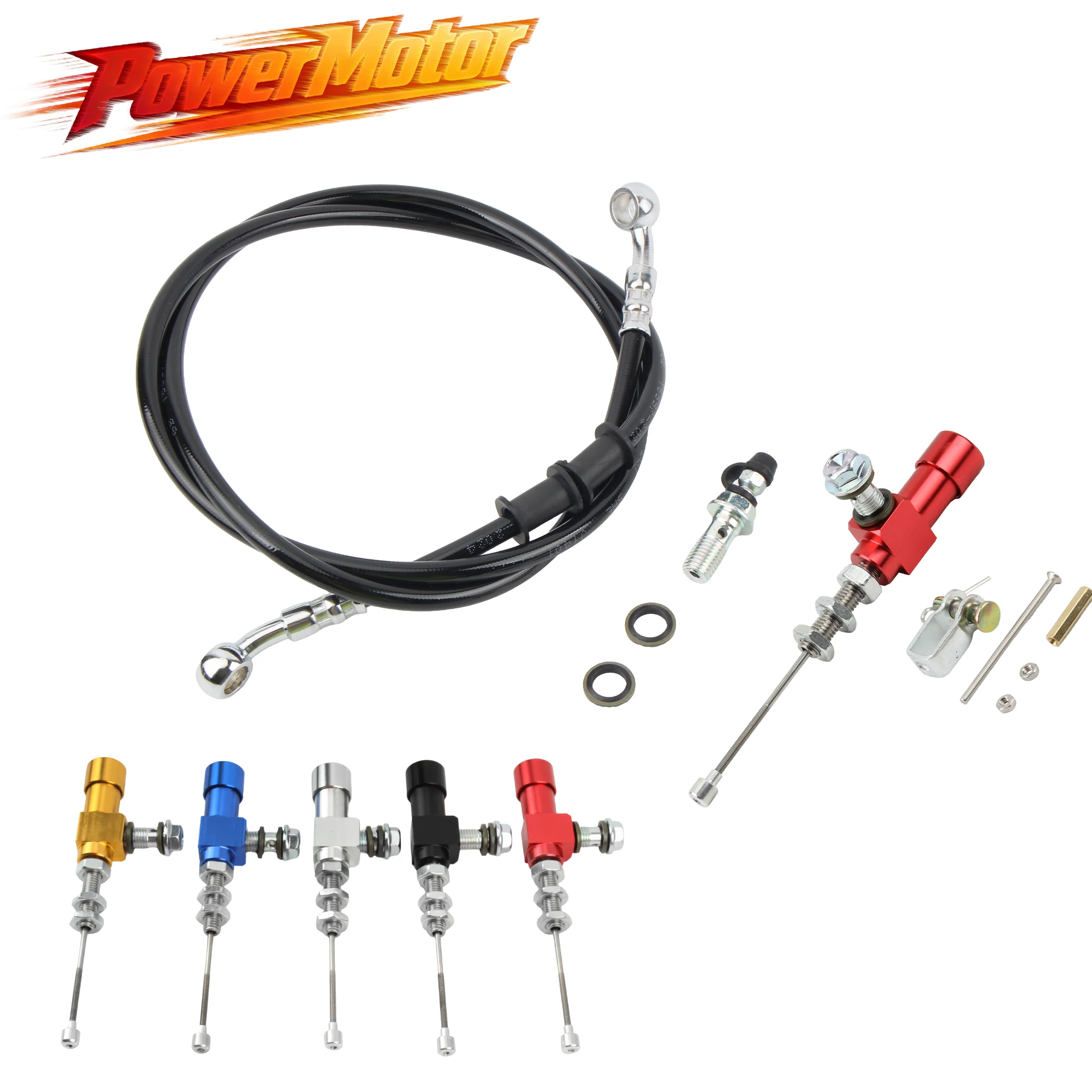 Motorcycle Hydraulic Clutch 12.7mm Piston Master Cylinder Rod Brake Pump M10x1.25mm CNC Aluminum For Motocross Dir Bike Motos
Motorcycle Hydraulic Clutch 12.7mm Piston Master Cylinder Rod Brake Pump M10x1.25mm CNC Aluminum For Motocross Dir Bike Motos