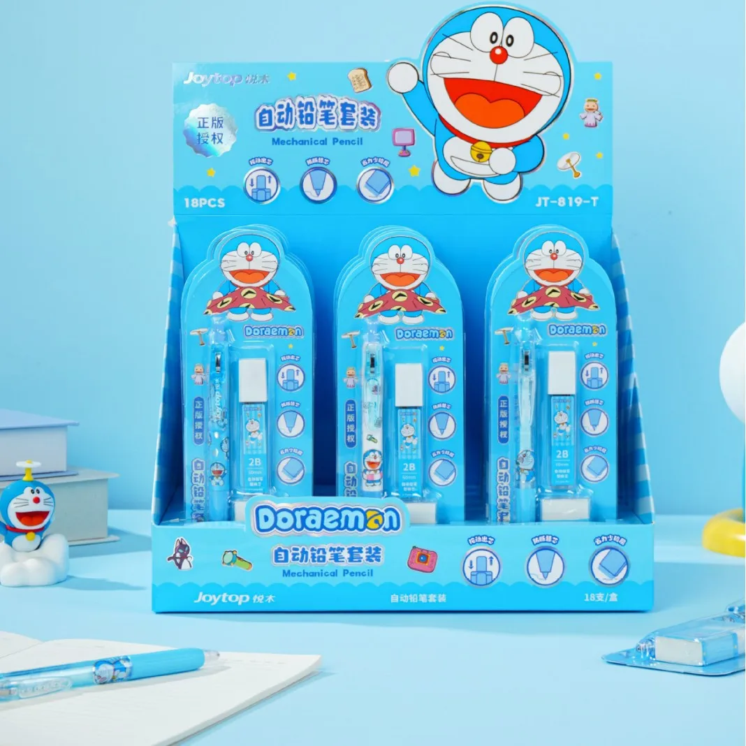 Yumoku Doraemon series pencil set - Cartoon anime writing pen - Non-breakable lead - Gift for students
Yumoku Doraemon series pencil set - Cartoon anime writing pen - Non-breakable lead - Gift for students