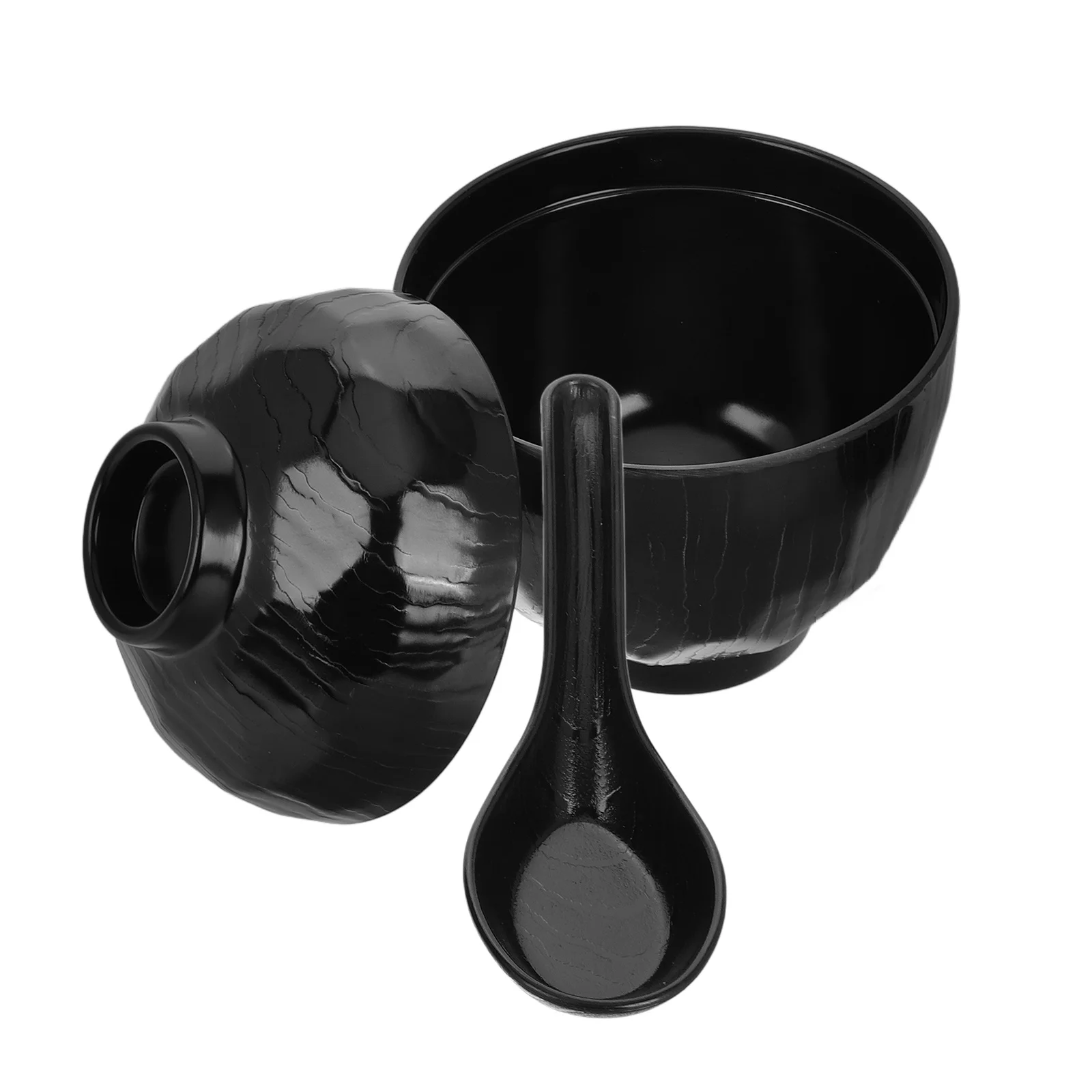 Miso Soup Bowl Lid Spoon Japanese Inspired Tableware Set Noodle Rice Bowl Stylish Design Heat Retention Multifunctional
Miso Soup Bowl Lid Spoon Japanese Inspired Tableware Set Noodle Rice Bowl Stylish Design Heat Retention Multifunctional