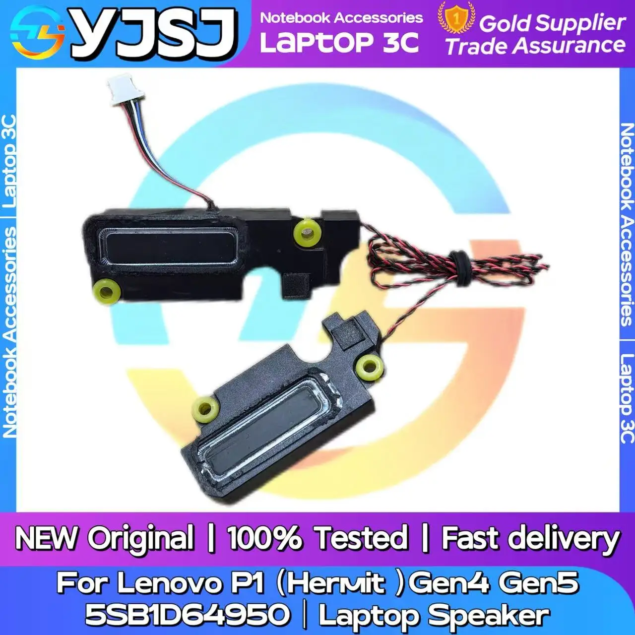 New Original Laptop Notebook Audio Speaker For Lenovo Hermit P1 Gen4 Gen5 built-in speaker horn audio 5SB1D64950
New Original Laptop Notebook Audio Speaker For Lenovo Hermit P1 Gen4 Gen5 built-in speaker horn audio 5SB1D64950