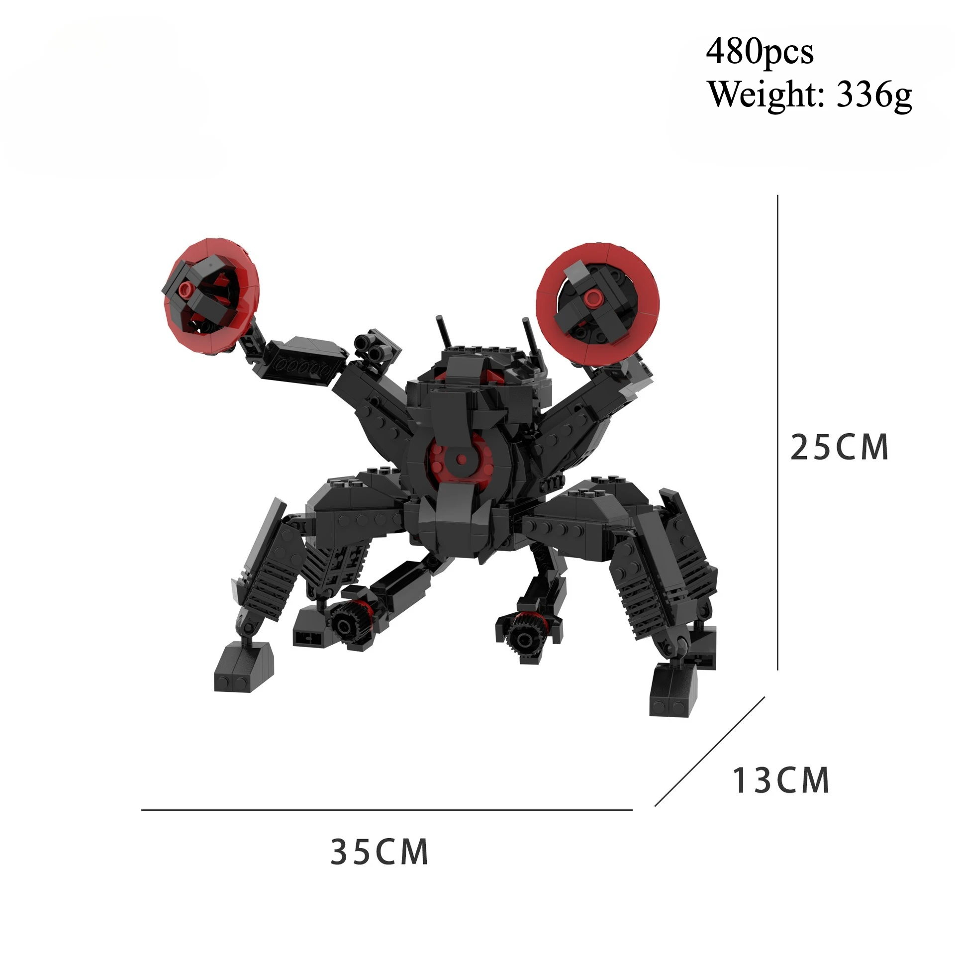 Spider Sound Speaker Evolved Edition Skibidi Toilet Titan TV Man Speakerman Horror Game Bosses Camara Building Block Toys
Spider Sound Speaker Evolved Edition Skibidi Toilet Titan TV Man Speakerman Horror Game Bosses Camara Building Block Toys