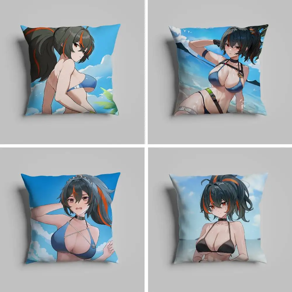 Zhu Yuan Sexy Game Zzz Pillow Case Pillowcase For Car Pillows 60x60 Cushions Luxury Double Sided Cover Home And Decoration Sofa 
Zhu Yuan Sexy Game Zzz Pillow Case Pillowcase For Car Pillows 60x60 Cushions Luxury Double Sided Cover Home And Decoration Sofa