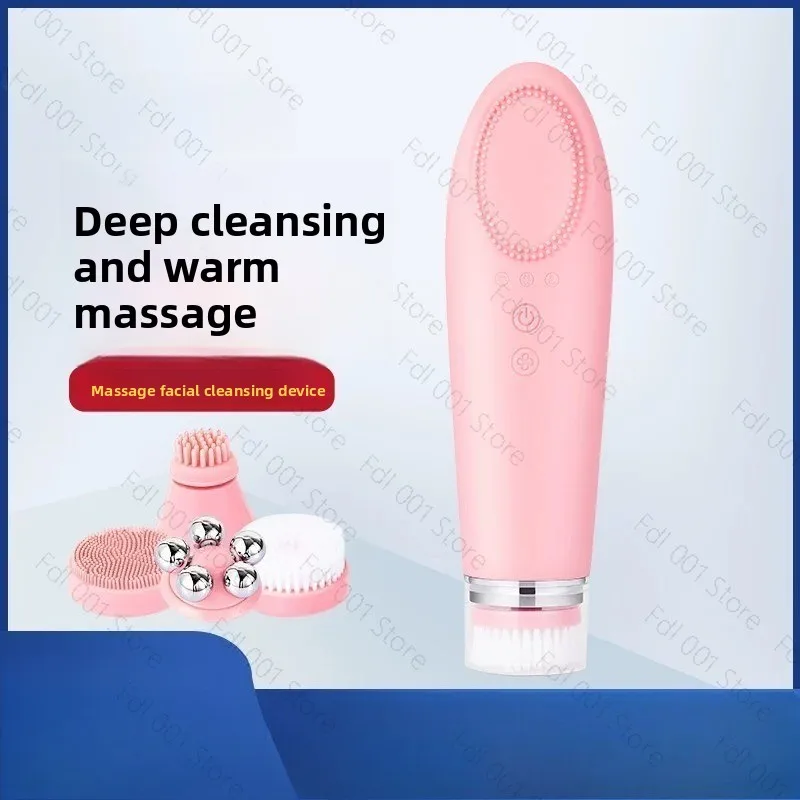 New Arrival Skin Care Device Waterproof Soft Silicone Face Washing Massager Cleansing Brush
New Arrival Skin Care Device Waterproof Soft Silicone Face Washing Massager Cleansing Brush