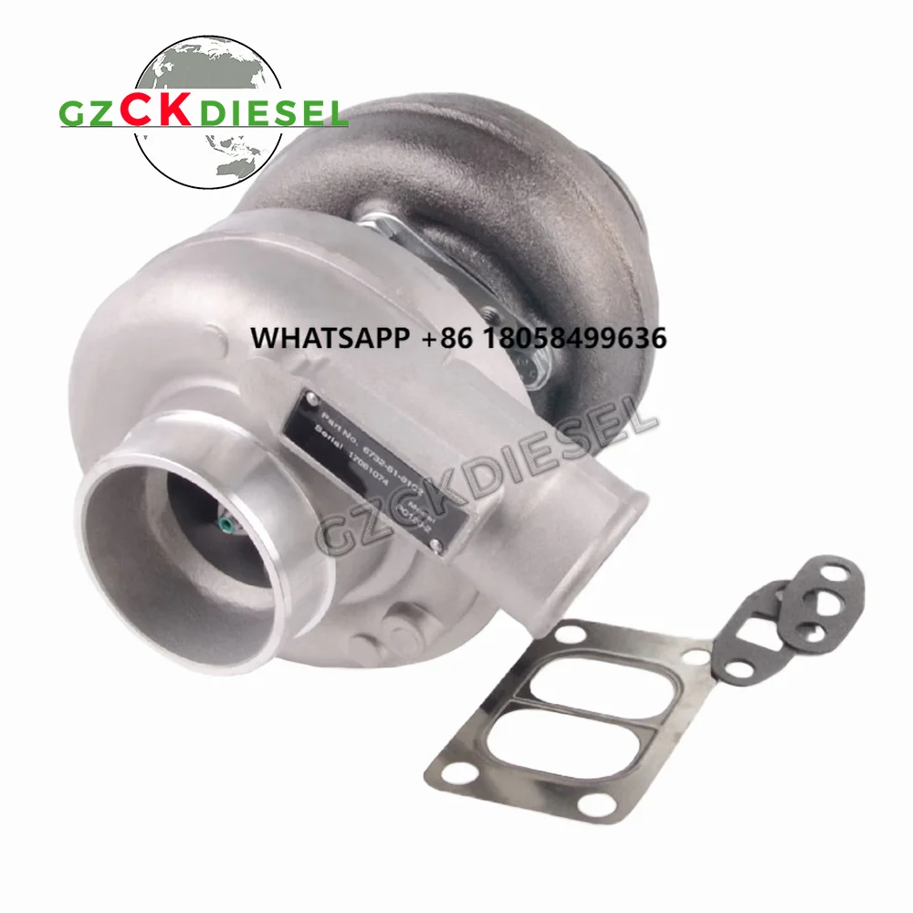 HX30 Turbocharger 6732-81-8102 3539803 6732818102 for PC100-6 PC120-6 PC130-6 Excavator 4D102 Engine
HX30 Turbocharger 6732-81-8102 3539803 6732818102 for PC100-6 PC120-6 PC130-6 Excavator 4D102 Engine