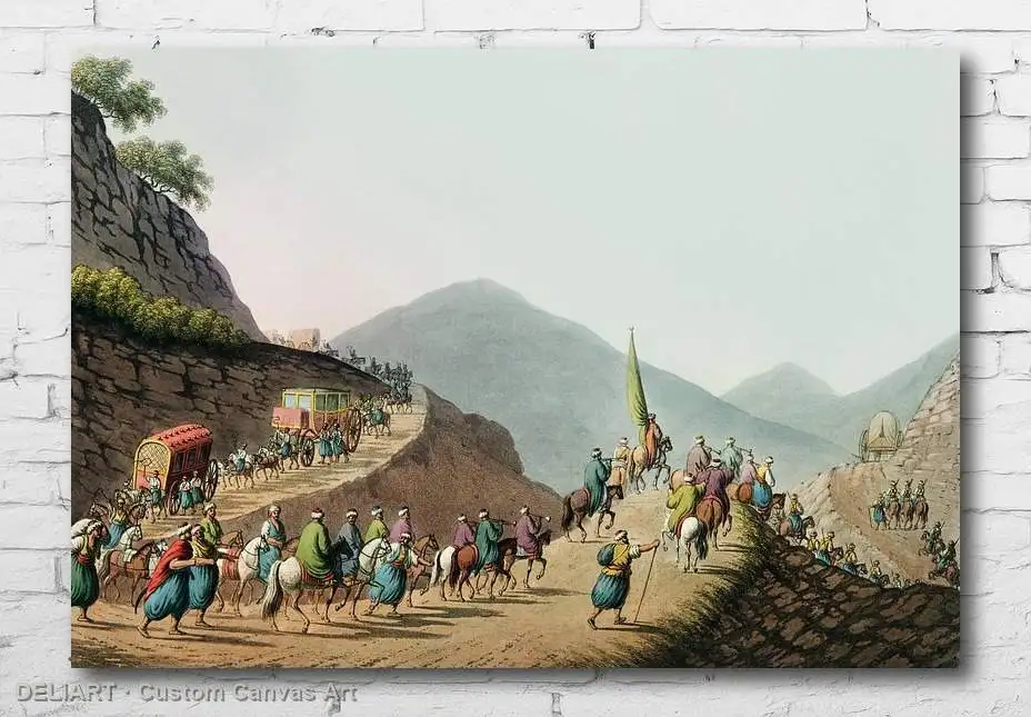 Ottoman Vintage Travel Canvas Poster - Road over the Balkan Mountain Custom Size Wall Art Home Room Decor
Ottoman Vintage Travel Canvas Poster - Road over the Balkan Mountain Custom Size Wall Art Home Room Decor