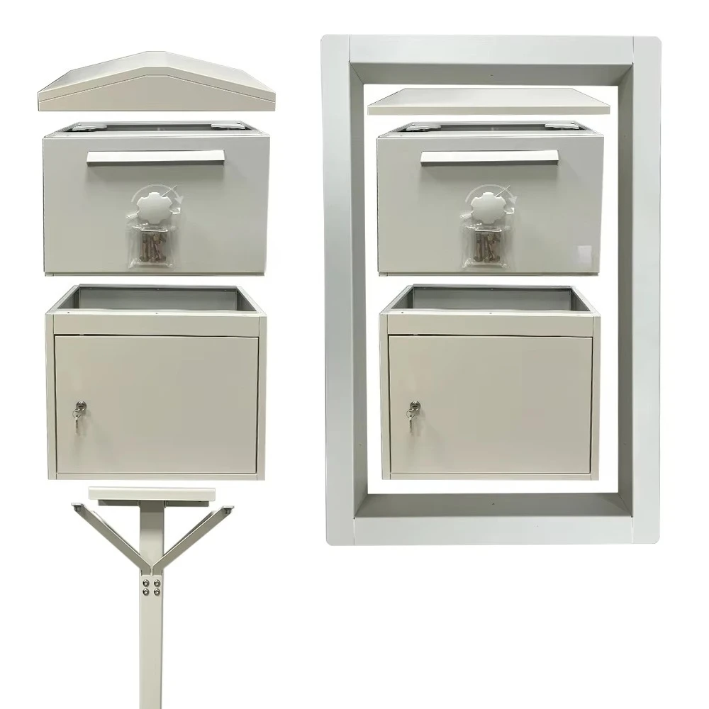 Mailbox waterproof and rust-proof, multiple lid options, independent functional application
Mailbox waterproof and rust-proof, multiple lid options, independent functional application
