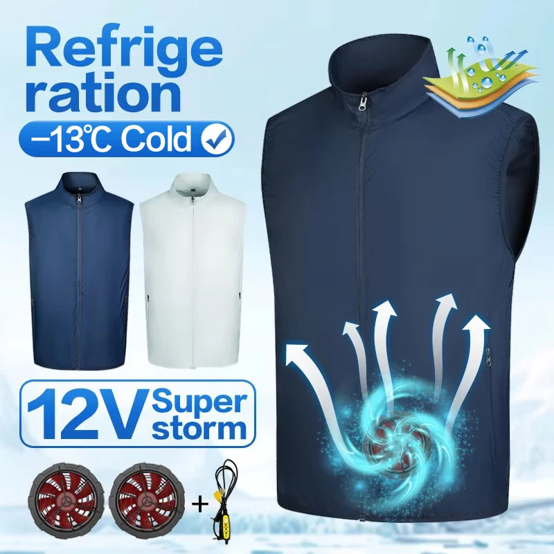 Summer men's air-conditioned clothing with cooling fans, electric welder protective clothing for heat dissipation, workers' cool
Summer men's air-conditioned clothing with cooling fans, electric welder protective clothing for heat dissipation, workers' cool
