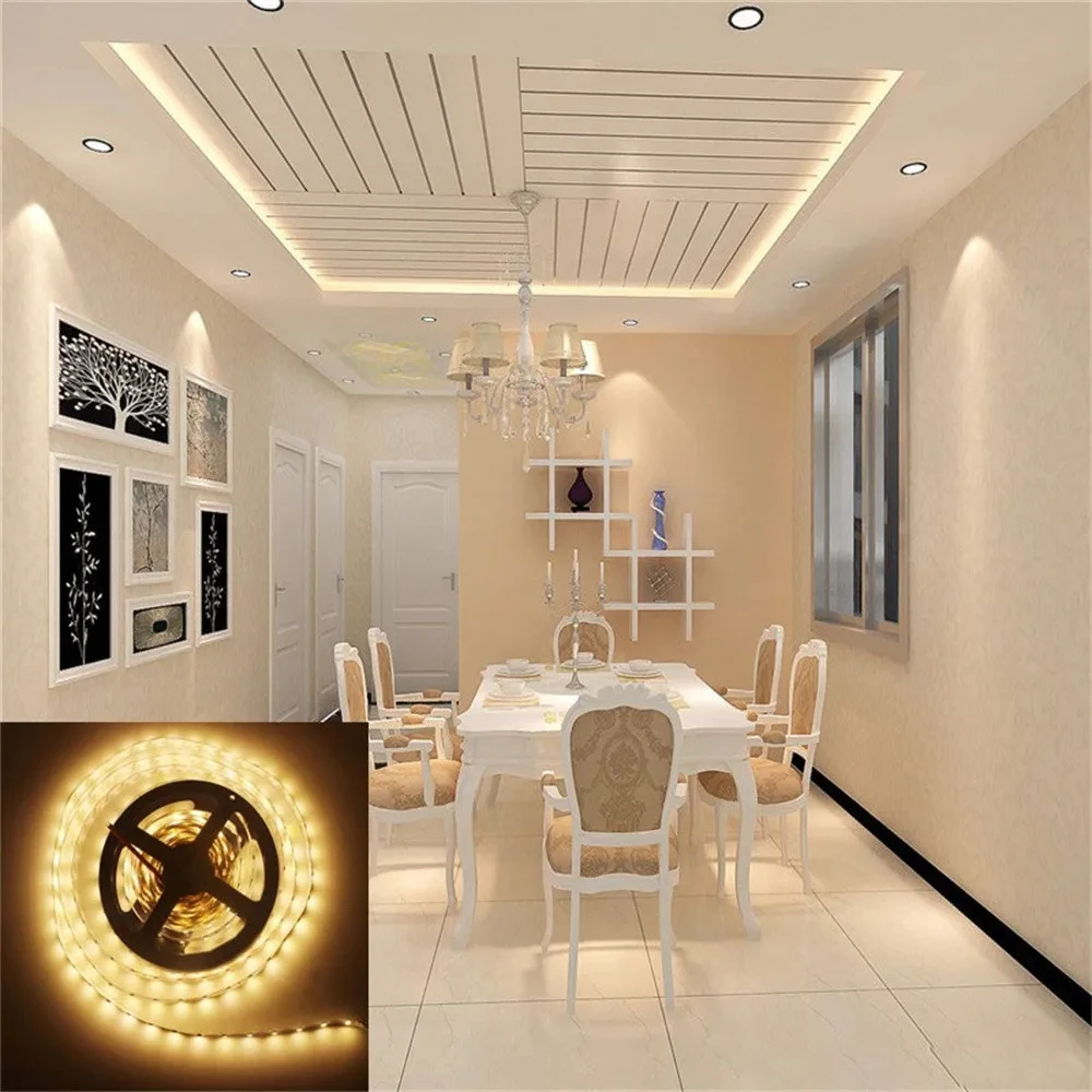 12V 5M 300 Leds SMD 2835 LED Strip Light Diode Tape RGB & Single Colors High Quality LED Ribbon Flexible Home Decoration Lights
12V 5M 300 Leds SMD 2835 LED Strip Light Diode Tape RGB & Single Colors High Quality LED Ribbon Flexible Home Decoration Lights