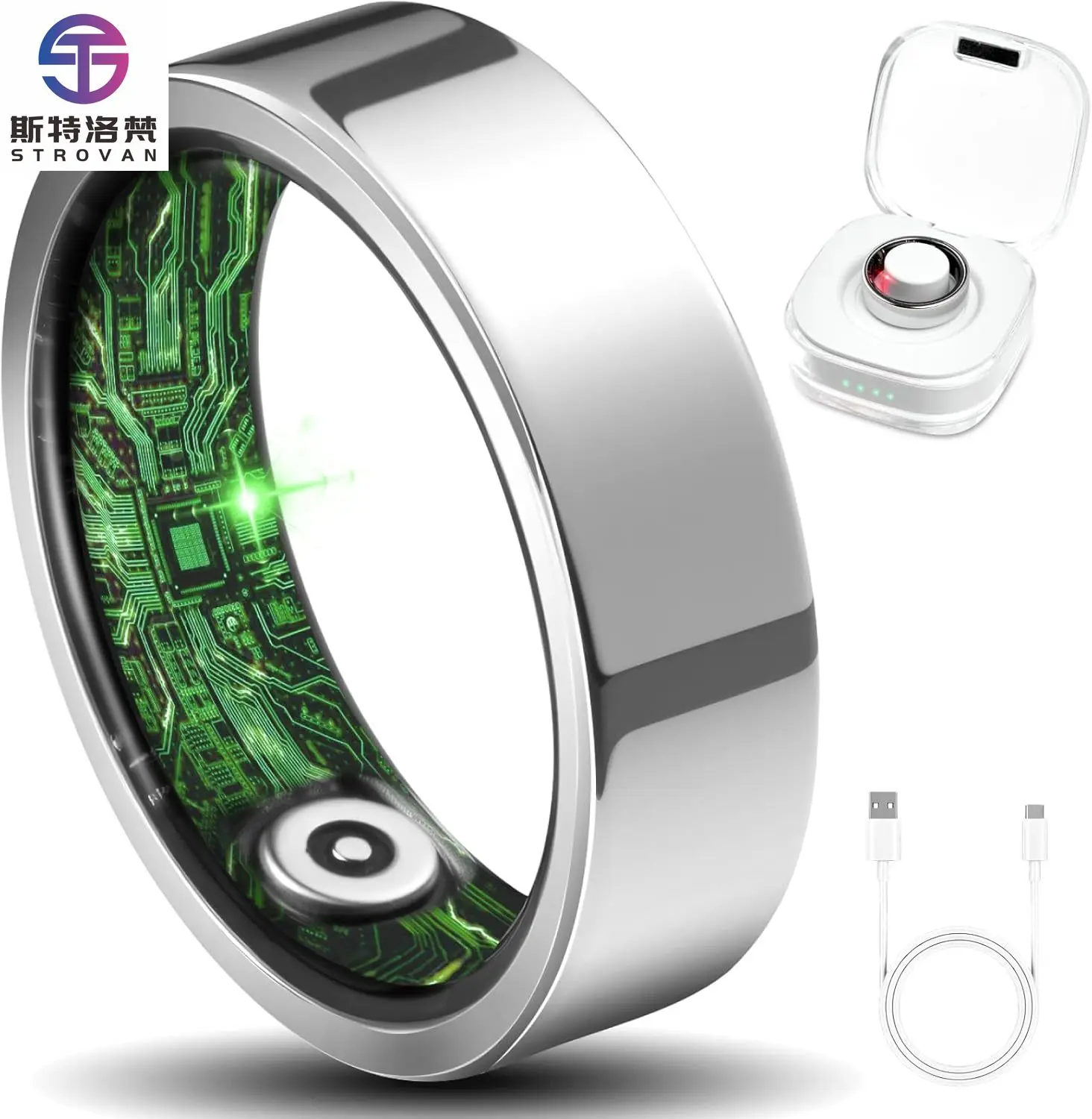 Smart Ring 2026 Health App Black Fitness Module High Smart Powered Healthy Temperature Tracker Ultra for Titane Manufacturer
Smart Ring 2026 Health App Black Fitness Module High Smart Powered Healthy Temperature Tracker Ultra for Titane Manufacturer