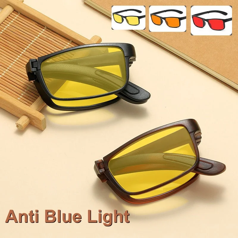 New Fashion Folding Square Frame Night Vision Women's Flat Light Glasses Ultra Light Neutral HD Anti Blue Light Glasses
New Fashion Folding Square Frame Night Vision Women's Flat Light Glasses Ultra Light Neutral HD Anti Blue Light Glasses