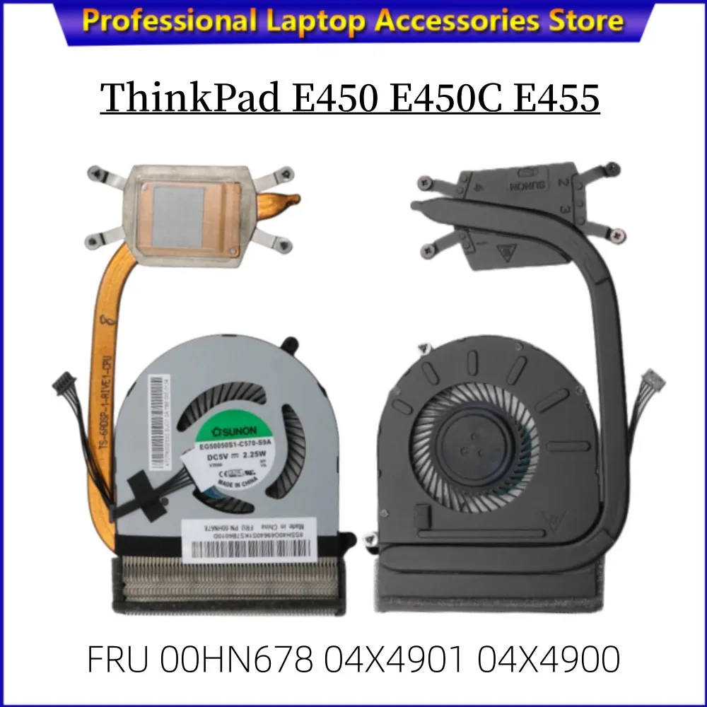 New Original for Lenovo Thinkpad E450 E450C Notebook Integrated Graphics Card CPU Cooling Fan. FRU 00HN678 04X4901 04X4900
New Original for Lenovo Thinkpad E450 E450C Notebook Integrated Graphics Card CPU Cooling Fan. FRU 00HN678 04X4901 04X4900